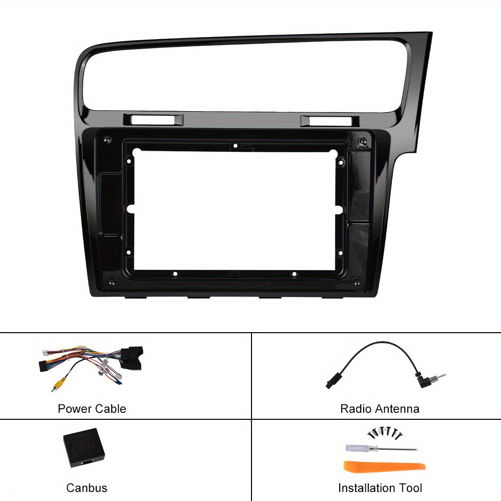 Android 15 Autoradio – Multimedia Systeem – GPS Navigatie – Car Stereo – Touchscreen Radio – 10 Inch Full HD – Draadloos CarPlay & Android Auto – AHD Achteruitrijcamera & 4GB RAM