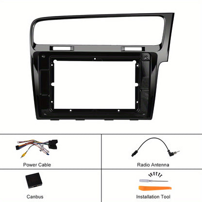 Android 15 Autoradio – Multimedia Systeem – GPS Navigatie – Car Stereo – Touchscreen Radio – 10 Inch Full HD – Draadloos CarPlay & Android Auto – AHD Achteruitrijcamera & 4GB RAM
