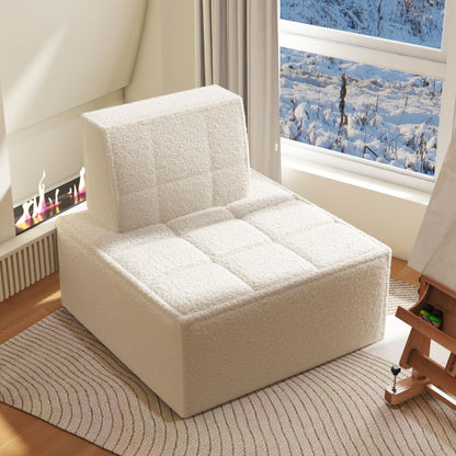 Mini Sofa - Space-Saving Compact Lounge Chair, Comfortable Reading Seat, Easy-to-Clean Pet Sofa, Suitable for Apartments and Living Rooms