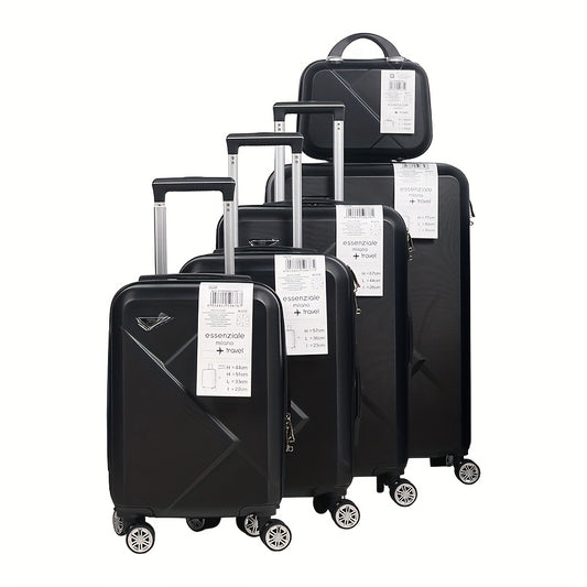 Kofferset – Reiskoffer – Trolley – Valies – Handbagage – Lichtgewicht & Slijtvast – Met 4 Wielen En Cijferslot