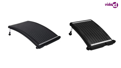 Zwembadverwarming – Zwembad Warmtepanelen – Solar Verwarming – Pool Heater – Zonne-energie – Gebogen Paneel – Weerbestendig 110x65 cm