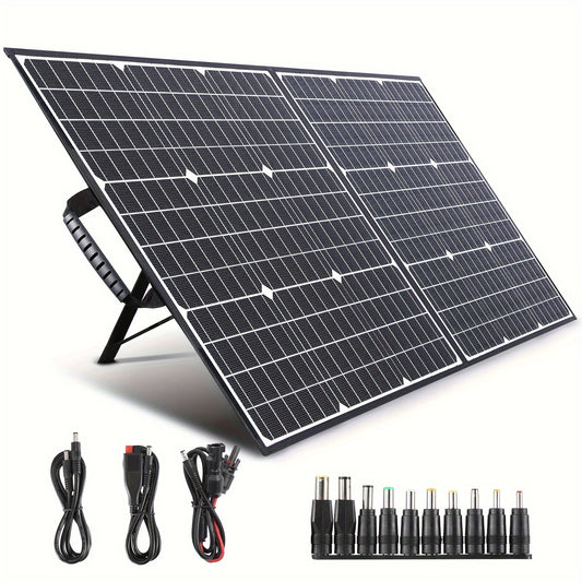 Zonnepaneel – Solarpaneel – Solar Charger – Opvouwbaar Paneel – Solar Panel – 100W Vermogen – Hoog Rendement 23% – Draagbaar Met USB-C PD 60W
