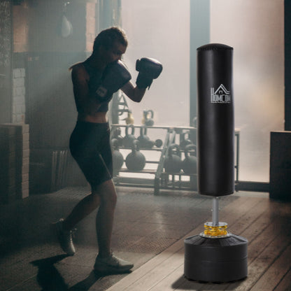 Vrijstaande Bokszak – Bokszak Staand – Bokszak MMA – Punching Bag – Trainingszak – 170 cm Hoog – Stevige Zuignapvoet