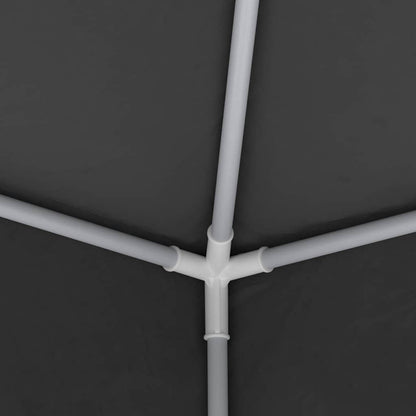 Partytent – Feesttent – Tuintent – Paviljoen – Opvouwbare Tent – Waterdicht – 4x6 Meter – 90 g/m² PE – Antraciet