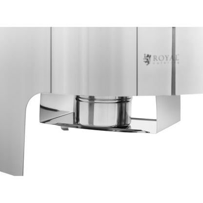 Bain Marie – Buffetwarmer – Voedselwarmer – Warmhoudplaat – Warmhoudschaal – RVS 5,8 Liter – Veilig Waterbad Zonder Elektriciteit