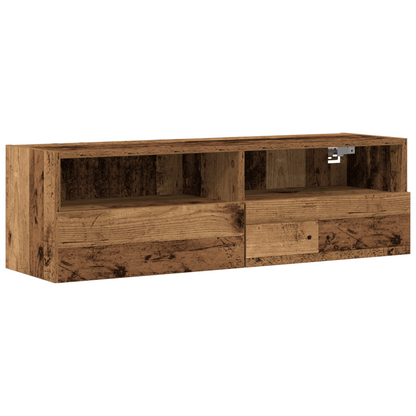 TV Meubel – TV Kast – Media Meubel – TV Stand – Entertainment Meubel – Rustiek Bruin – Duurzaam Hout – Ruimtebesparend Design
