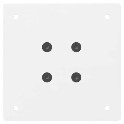 Eettafel Massief Eikenhout – Tafel – Dinertafel – Houten Tafel – Eetkamertafel – Wit – 240x100x74 cm – Robuust En Duurzaam – Met Metalen Poten