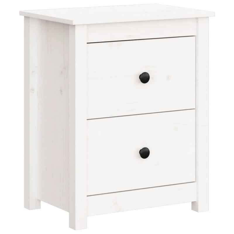 Nachtkastje – Bedside Table – Bedside Cabinet – Nachtmeubel – Side Table – Compact Ontwerp – 2 Ruime Laden – Gemengde Kleuren – Ruimtebesparend – Snel Montage