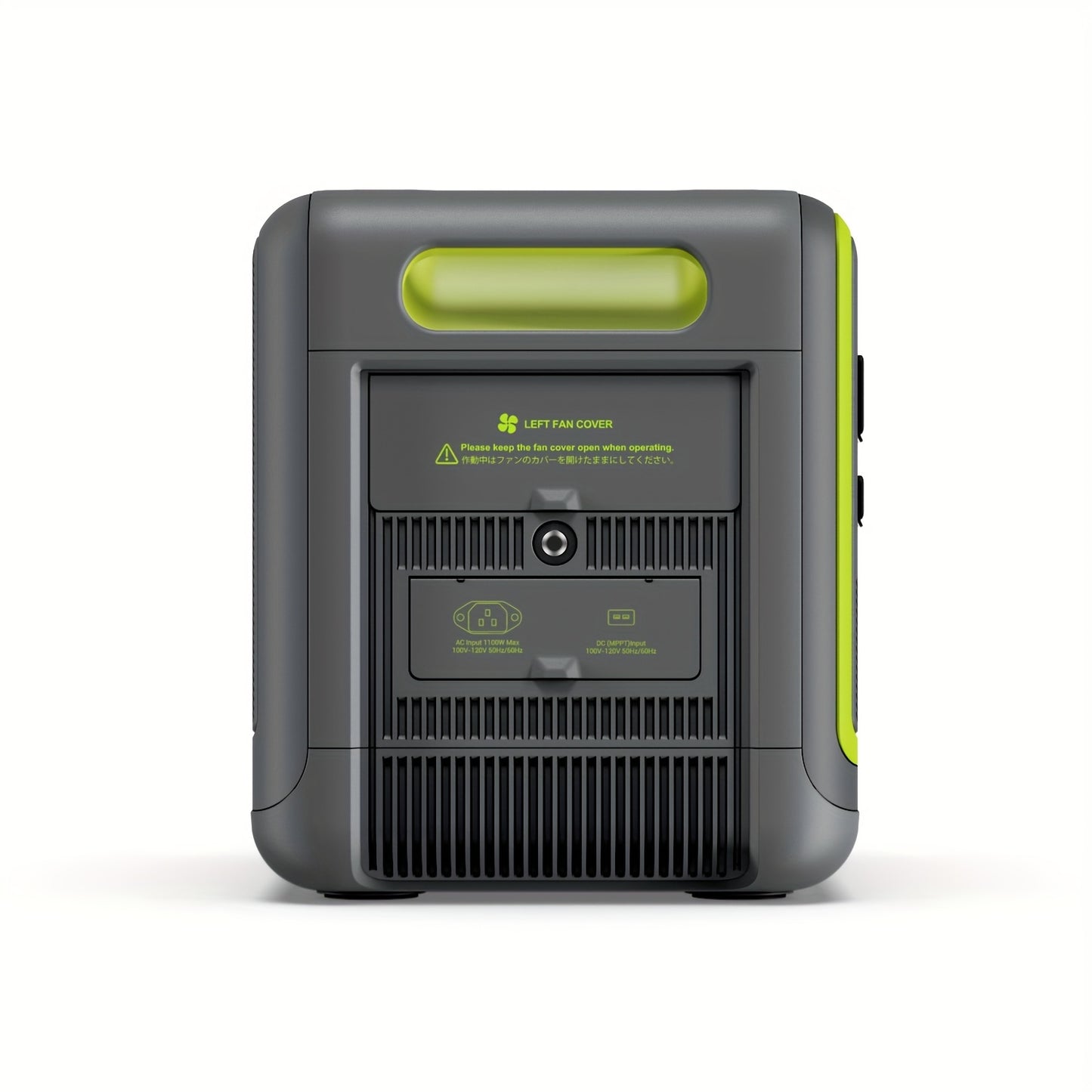 Zonne-Energiegenerator – Powerstation – Mobiele Stroomvoorziening – Draagbare Generator – LiFePO4 Batterij – 2400W AC Uitgangen – Snelladen