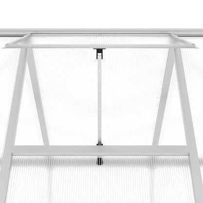 Kweekkas – Tuinkas – Broeikas – Kas – Kweekbak – Stevig Aluminium Frame – 445x169x195 cm – Duurzaam Kunststof – Eenvoudige Montage