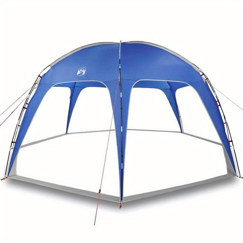 Partytent – Tent – Feesttent – Outdoor Tent – Evenemententent – Waterdicht – Stevig En Duurzaam – Makkelijk Op Te Zetten – Azurblauw
