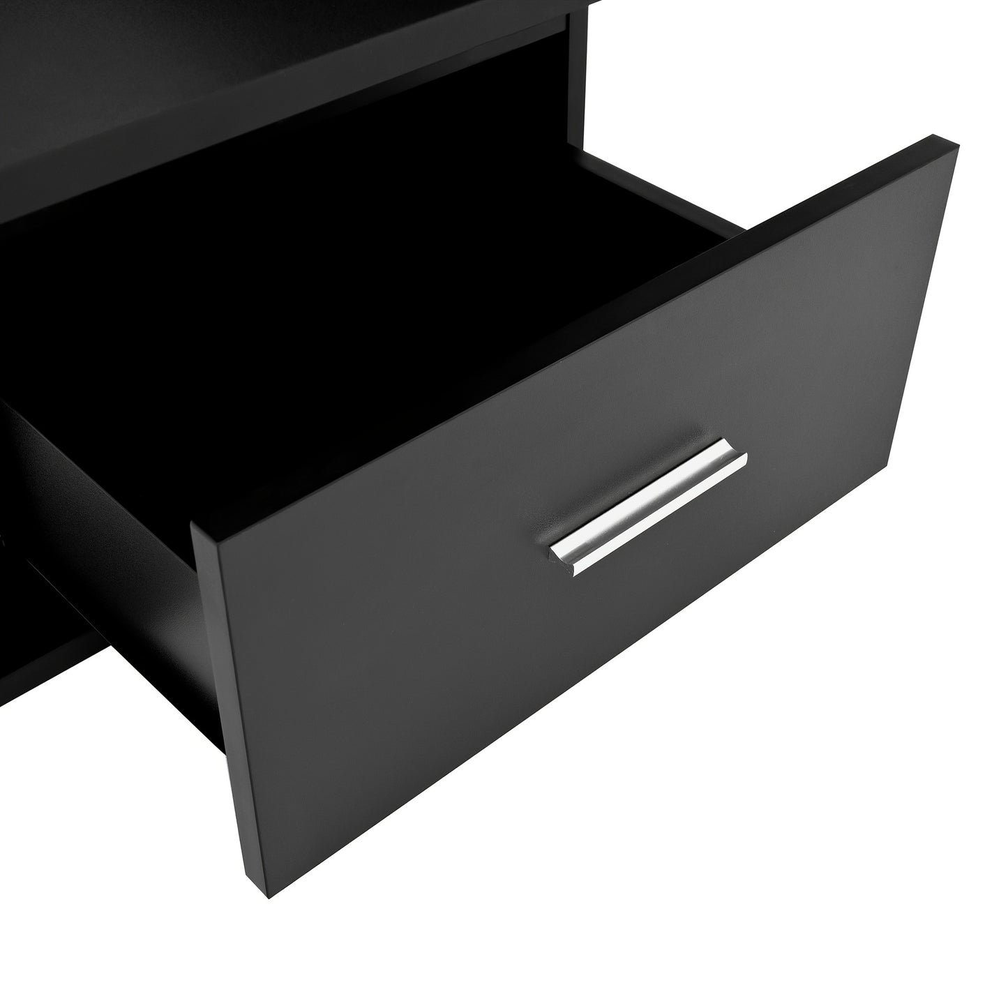 Salontafel verstelbaar – Koffietafel – Woonkamertafel – Bijzettafel – Tafeltje – Met verstelbare hoogte – Stevige metalen constructie – Opbergruimte onder blad