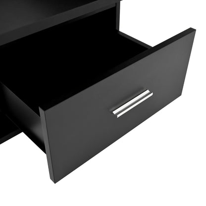 Salontafel verstelbaar – Koffietafel – Woonkamertafel – Bijzettafel – Tafeltje – Met verstelbare hoogte – Stevige metalen constructie – Opbergruimte onder blad