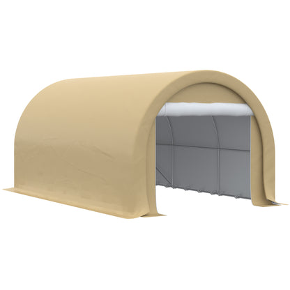 Carport – Garage – Overkapping – Autostalling – Opslagtent – Ruim 5x3 meter – Waterdicht PE 190 g/m² met Verzinkt Stalen Frame