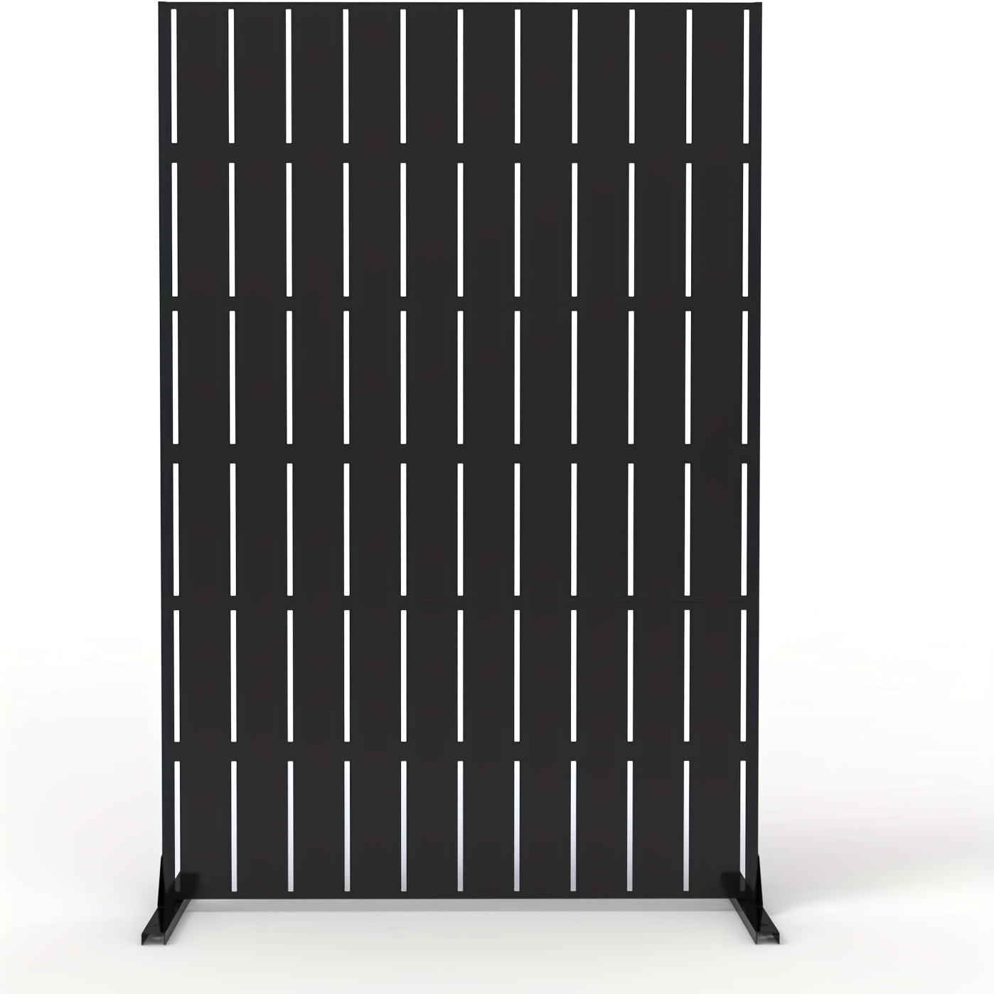 Tuinscherm – Privacyscherm – Schutting – Balkonscherm – Windscherm – Metalen Gehard Staal – Weerbestendig & 183x119 cm