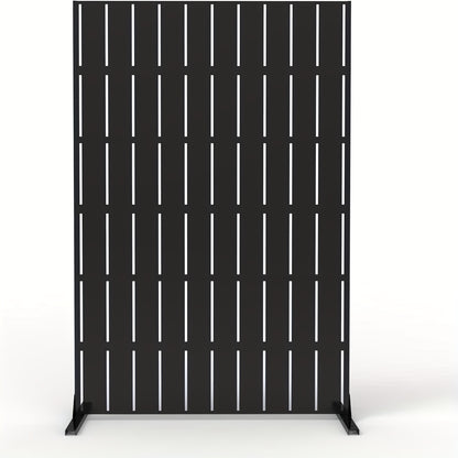Tuinscherm – Privacyscherm – Schutting – Balkonscherm – Windscherm – Metalen Gehard Staal – Weerbestendig & 183x119 cm