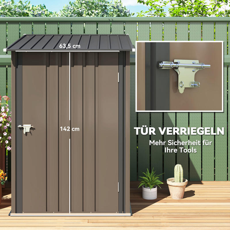 Buitenschuur – Tuinhuisje – Tuinberging – Opbergschuur – Metaalopslag – Weerbestendig – Eenvoudig Demontabel
