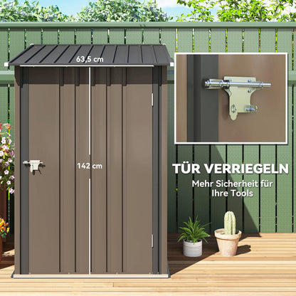 Buitenschuur – Tuinhuisje – Tuinberging – Opbergschuur – Metaalopslag – Weerbestendig – Eenvoudig Demontabel
