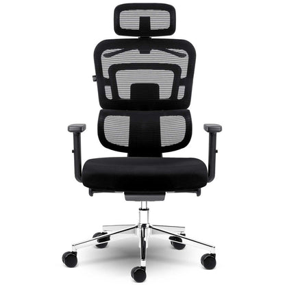 Bureaustoel – Office Chair – Gamingstoel – Bureaukruk – Draaistoel – Ademend Mesh Rugoppervlak – Verstelbare Zithoogte 44-52 cm - Zwart