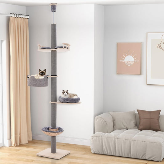 Tuintafel – Buitenkeukentafel – Houten Tuinset – Terrastafel – Acaciahouten Eettafel – Met 5 cm Parasolgat – Weerbestendig En Robuust