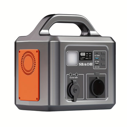 Portable Power Station – Powerbank – Mobiele Batterij – Noodstroomvoorziening – Zakelijke Accu – 600W Vermogen – 538,7Wh Capaciteit