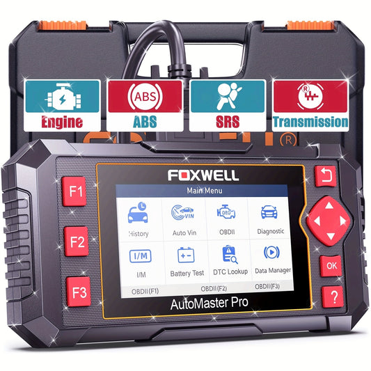 OBD2 Scanner – Diagnoseapparaat – Auto Scan Tool – Foutcode Lezer – ECU Diagnostiek – Bidirectionele Test – Zonder Batterij – Levenslange Gratis Updates