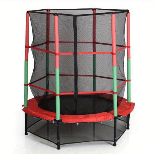 Trampoline – Fitness Trampoline – Outdoor Trampoline – Springmat – Buitentrampoline – Ø 140 cm – Veilig Anti-Knel Ontwerp – Stevig en Duurzaam