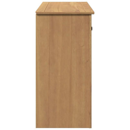 Dressoir – Sideboard – Opbergkast – Ladekast – Commode – Massief Grenenhout – 93x40x80 cm – Verwijderbare Lade
