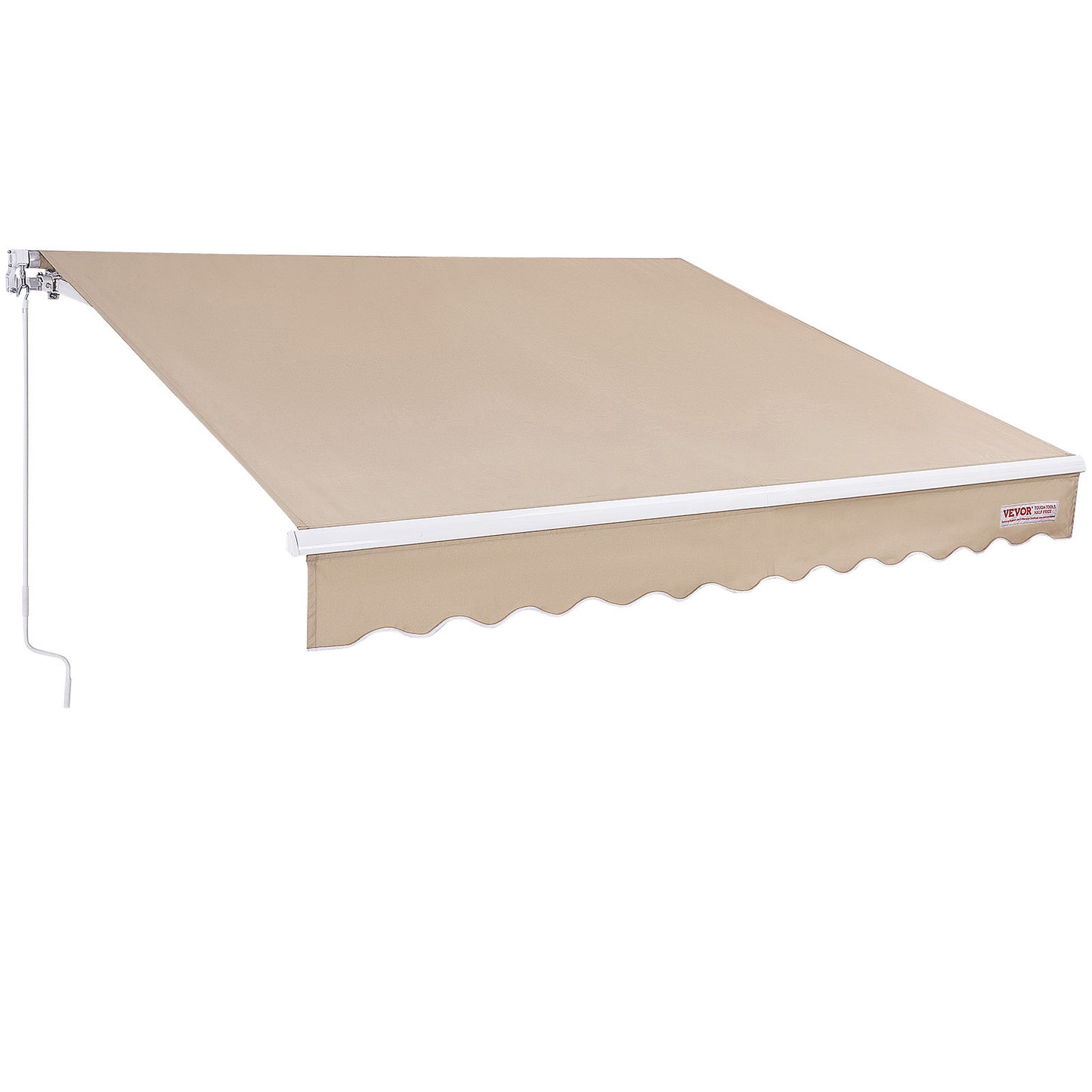 Uittrekbare Zonwering – Terrasdoek – Markies – Pergola Zonwering – Schaduwdoek – 240 x 300 cm – Waterafstotend PU Coating – UV80+ Bescherming