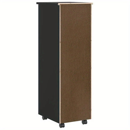 MOSS Solid Pine Wood Mobile Drawer Cabinet Suitable for Office, Bedroom, or Study - Mobile with Drawers, Wood, Space-Saving