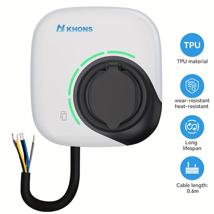 Elektrische Autolader – Elektrische Auto Oplader – Laadstation Auto – Thuislaadstation – Type 2 Aansluiting – 22 kW Driefase – Wifi & App Bediening