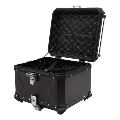 Motorkoffer – Topkoffer – Motor Bagagebak – Motorbox – Helmopberger – 65 Liter – Duurzaam Aluminium