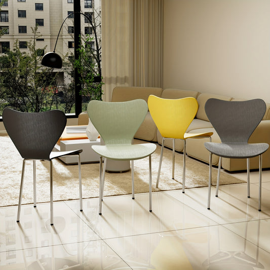 Stapelbare Stoelen Set van 4 – Vergaderstoelen – Wachtruimte Stoelen – Conferentiestoelen – Horecastoelen – Duurzaam Polypropyleen – Gemakkelijk Schoon Te Maken