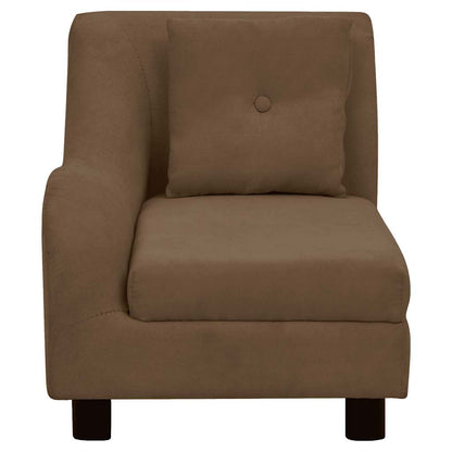 Dierenbank Hond Kat – Huisdierbank – Hondenbed – Kattenmand – Pet Sofa – Stevig Houten Frame – Wasbare Pluche Bekleding – Groot Bruin