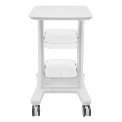 3-Tier No Assembly Needed Storage Cart Professional Beauty Salon Storage Trolley, Beauty Trolley, Salon Organization, Sleek Organizer, Compact Design, Durable Construction, Easy to Clean, Mobile Storage Unit, Storage Organize