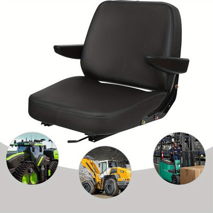 Tractorstoel – Tractorstoel Bekleding – Universele Tractorstoel – Tractor Zitting – Ergonomische Tractorstoel – Verstelbaar Met Metalen Frame – Duurzaam En Comfortabel