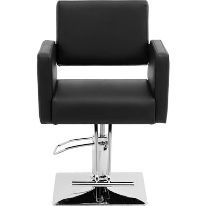 Physa CARLISLE Barber's Cosmetic Chair with Footrest - Black