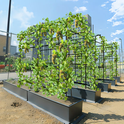 Tuinboog – Rozenboog – Rankhulp – Plantenboog – Klimrek – XXL Formaat – Weerbestendig Metaal