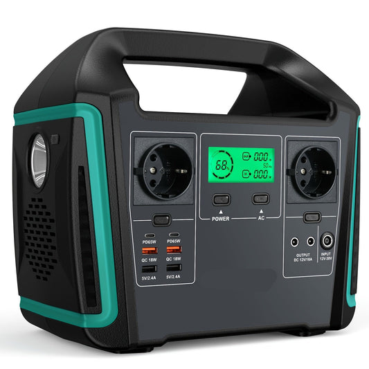 Powerstation – Draagbare Accu – Mobiele Energiebron – Zonne-energie Generator – 725 Wh Capaciteit – Snelle USB-C Oplader