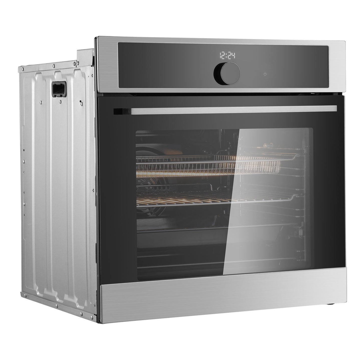 Inbouwoven – Elektrische Oven – Muuroven – Bakoven – Conventionele Oven – 76 Liter Inhoud – 16 Functies & Pyrolytische Zelfreiniging