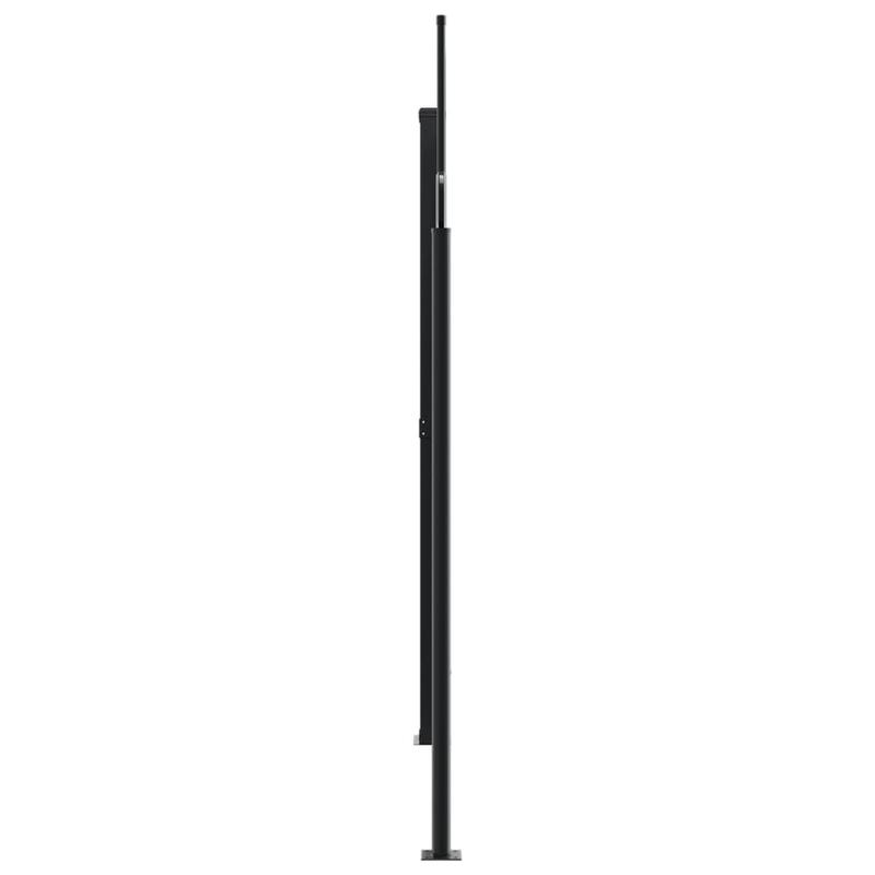 Uittrekbaar Windscherm – Windschermer – Windscherm Balkon – Tuin Windscherm – 200 x 600 cm – Waterafstotend Polyester – Stalen Frame