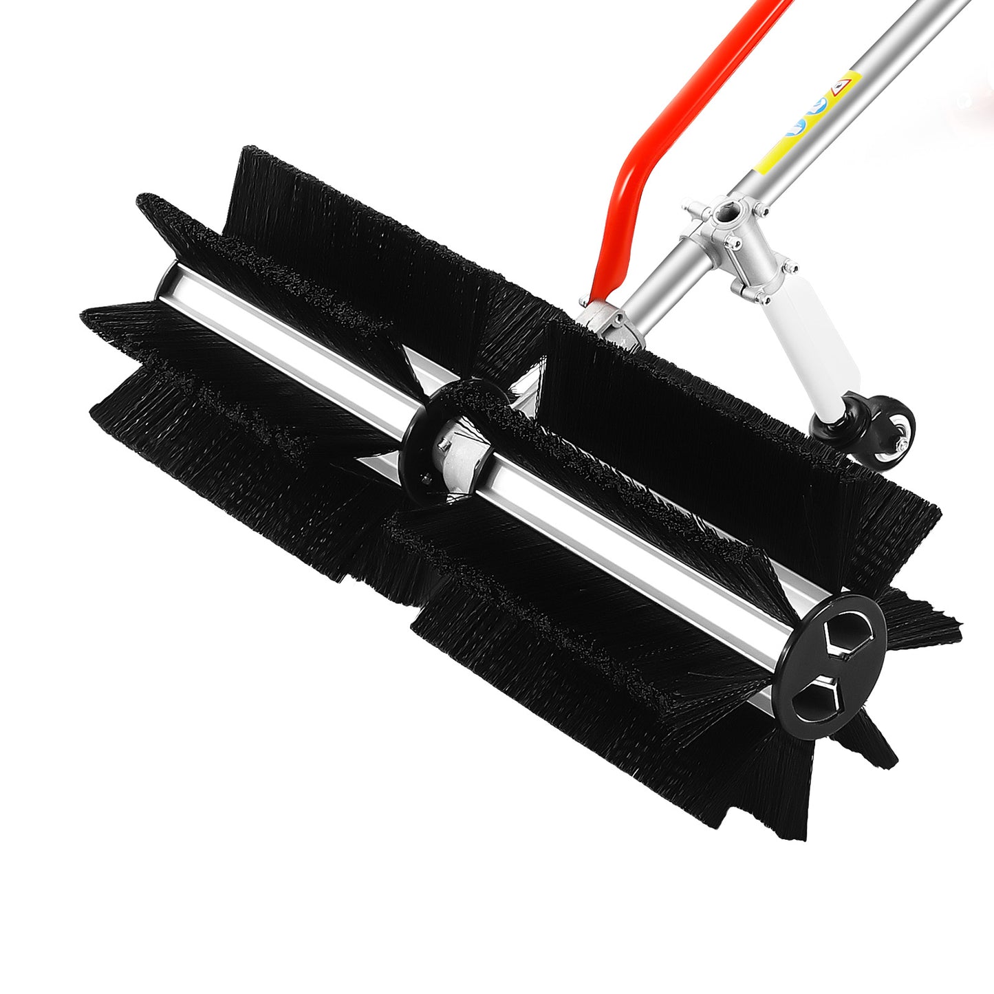 43CC Benzine Veegmachine – Handveger – Motorbezem – Bladveger – Tuinveger – 60 cm Borstelbreedte – 1,7 PK Motor – Stevige Constructie