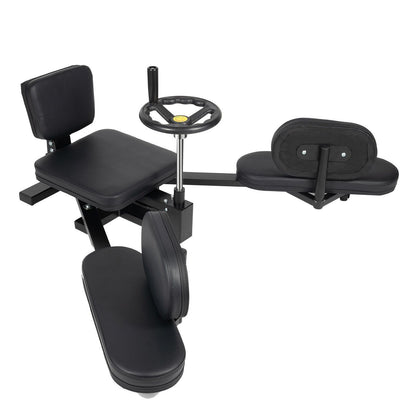 Beenspanner – Kuitstrekker – Stretching Trainer – Mobiliteitswig – Fascia Stretcher – Verstelbare Spreiding Tot 200° – Stevig Stalen Frame Met Comfortkussens