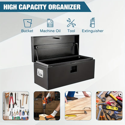 Gereedschapskist – Gereedschapskoffer – Toolbox – Gereedschapskist Opbergbox – Stalen Gereedschapskist – Grote Capaciteit – Met T-handgreep Slot en Combinatiesluiting