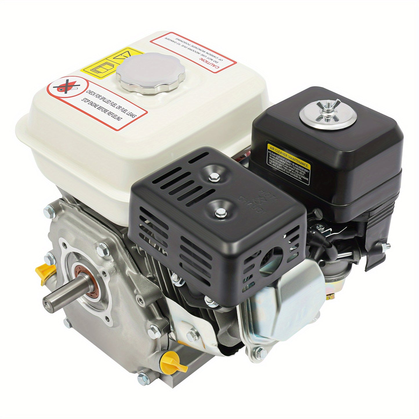 Motorblok – Benzinemotor – 4-Takt Motor – Compact Motor – Duurzaam Motorblok – 7,5 PK – Handstart – Geschikt Voor Zware Machines