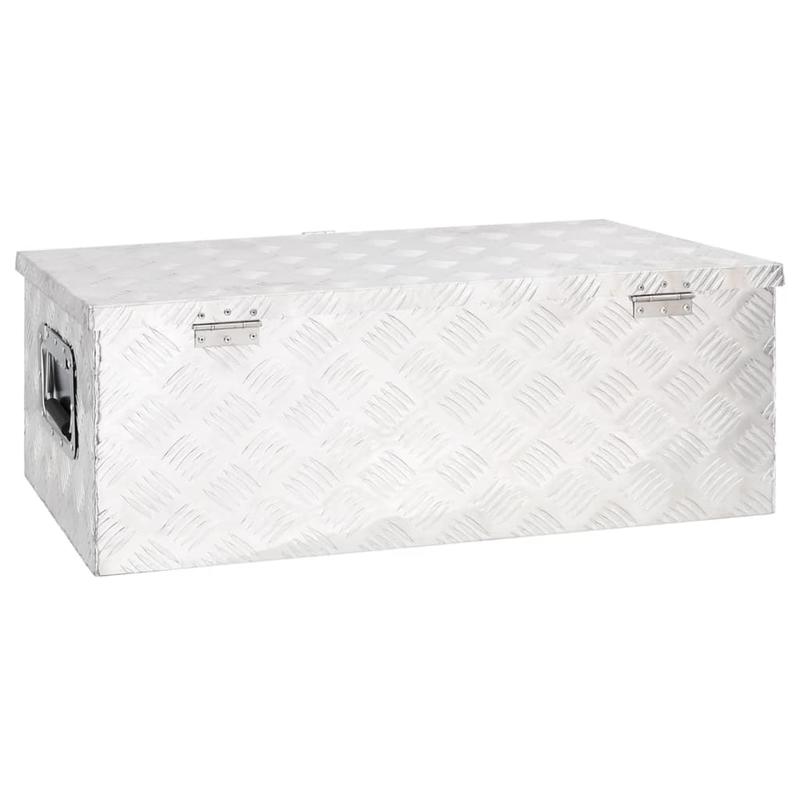 Gereedschapskist – Gereedschapskoffer – Toolbox – Opbergkist – Opbergbox – Aluminium – 80 x 39 x 30 cm – Duurzaam en Veilig afsluitbaar