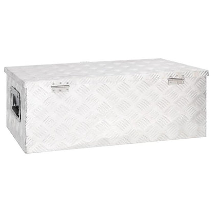 Gereedschapskist – Gereedschapskoffer – Toolbox – Opbergkist – Opbergbox – Aluminium – 80 x 39 x 30 cm – Duurzaam en Veilig afsluitbaar