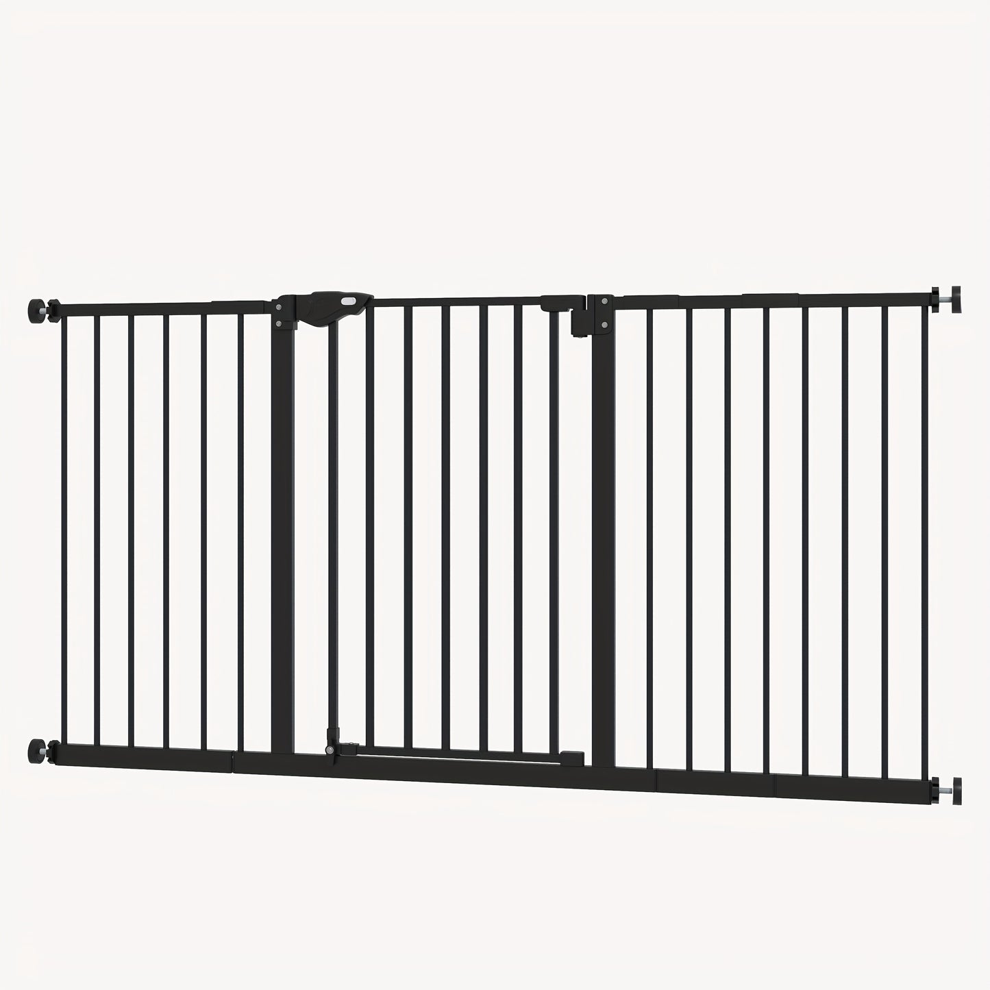 Hondenhekje – Huisdierenhek – Traphekje – Veiligheidshekje – Deurhekje – 135,89x76,2 cm – Aluminium & Kunststof – Bevestiging Zonder Boren
