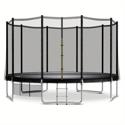 Trampoline – Springkussen – Springplank – Mini Trampoline – Tuintrampoline – 366cm Diameter – TUV Rheinland GS Certificaat – Compleet Veiligheidssysteem