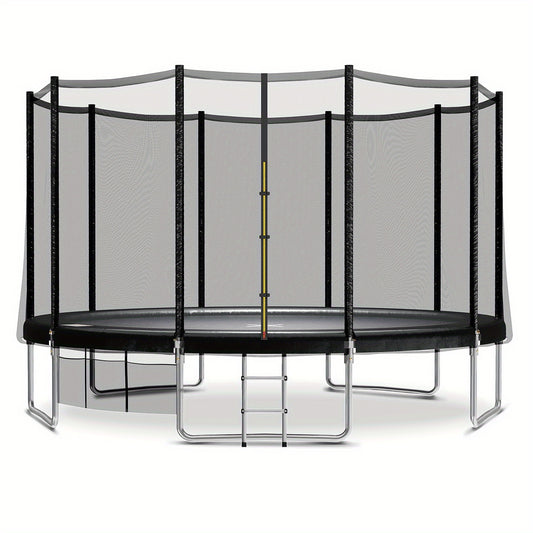 Trampoline – Springkussen – Springplank – Mini Trampoline – Tuintrampoline – 366cm Diameter – TUV Rheinland GS Certificaat – Compleet Veiligheidssysteem